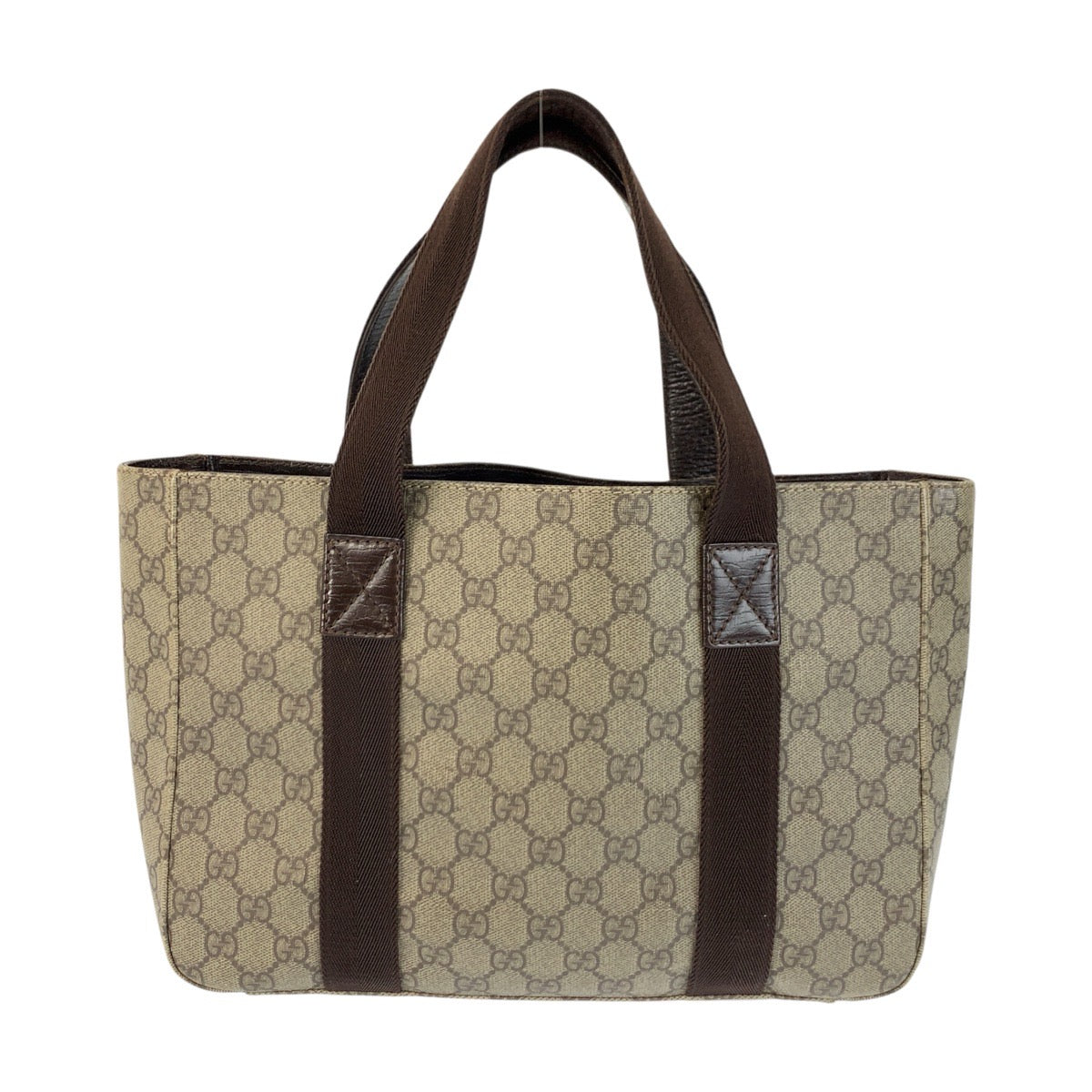 22758
GUCCI グッチ ベージュ ブラウン GGスプリームキャンバス / キャンバス 141976 トートバッグ ハンドバッグ レディース AB22