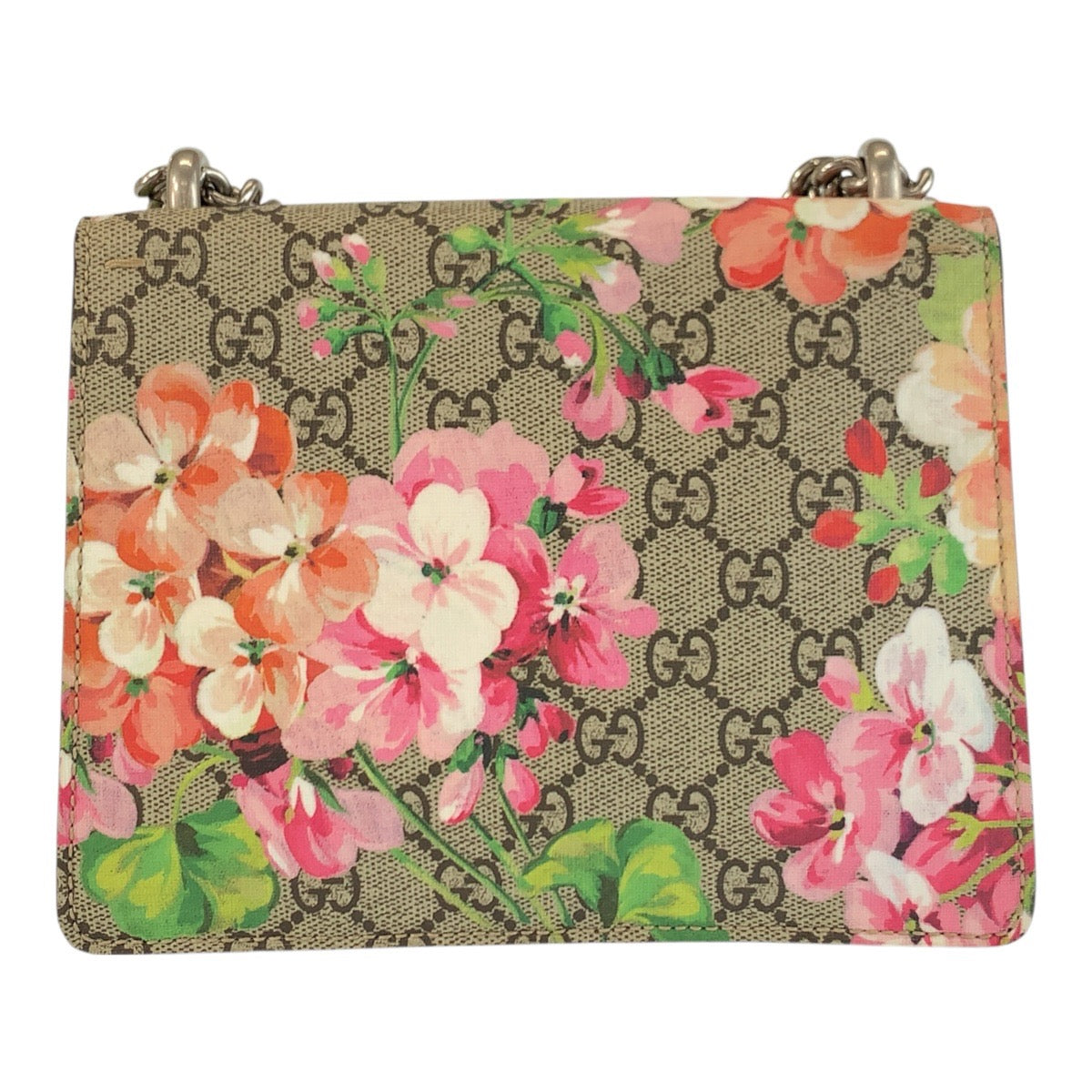 22761
GUCCI グッチ GGブルームス ディオニュソス ベージュ レッド シルバー金具 GGスプリームキャンバス / スウェード 421970 ショルダーバッグ ポシェット レディース ABP75