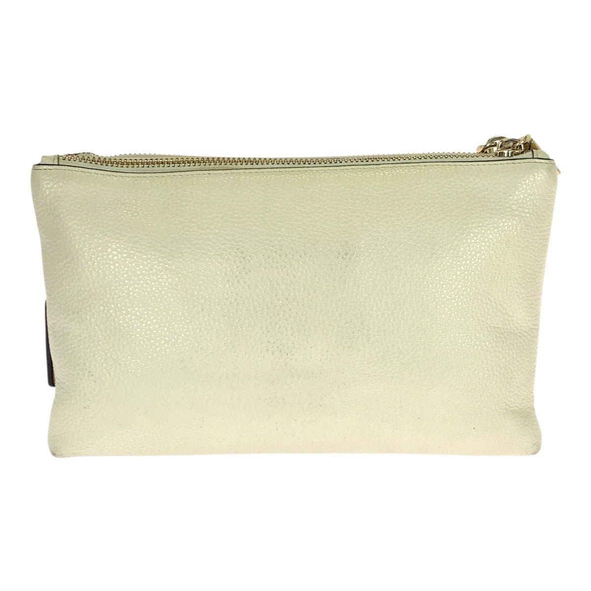 22767
COACH コーチ レイラ オフホワイト ゴールド金具 レザー F38273 ショルダーバッグ レディース AB7