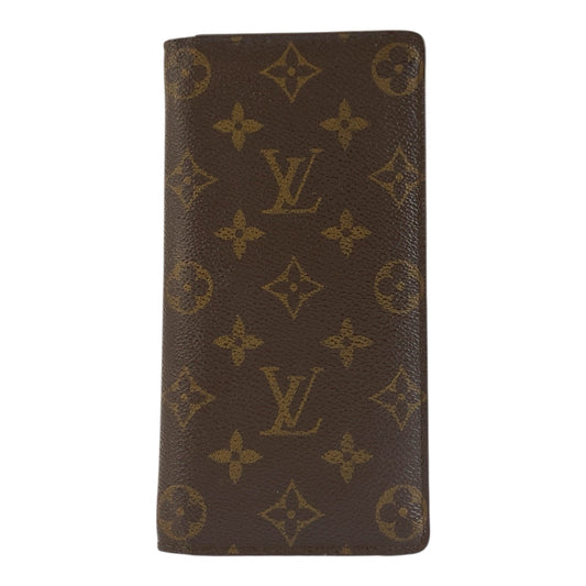 22771
LOUIS VUITTON ルイヴィトン モノグラム ポルトフォイユ ブラザ ブラウン ゴールド金具 PVC M66540 長財布 ロングウォレット メンズ AB9