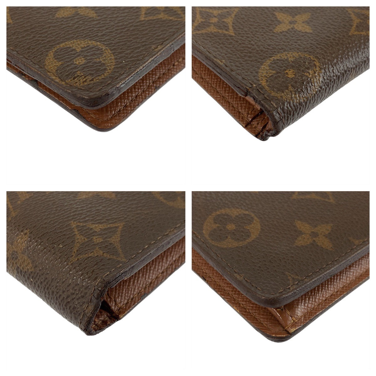 22771
LOUIS VUITTON ルイヴィトン モノグラム ポルトフォイユ ブラザ ブラウン ゴールド金具 PVC M66540 長財布 ロングウォレット メンズ AB9