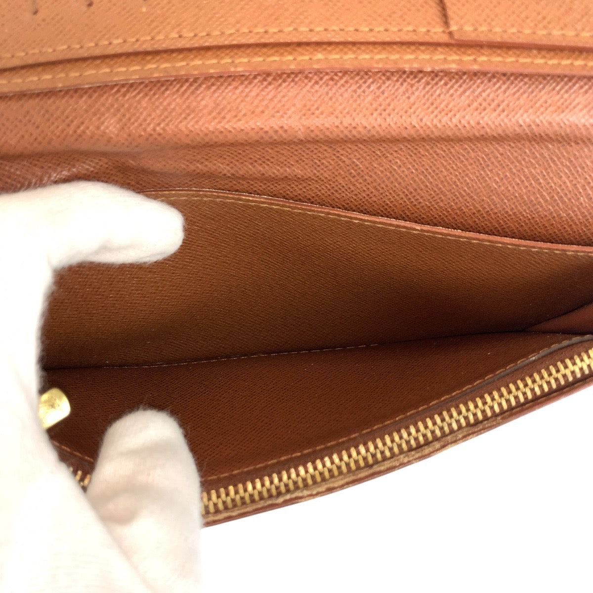 22771
LOUIS VUITTON ルイヴィトン モノグラム ポルトフォイユ ブラザ ブラウン ゴールド金具 PVC M66540 長財布 ロングウォレット メンズ AB9