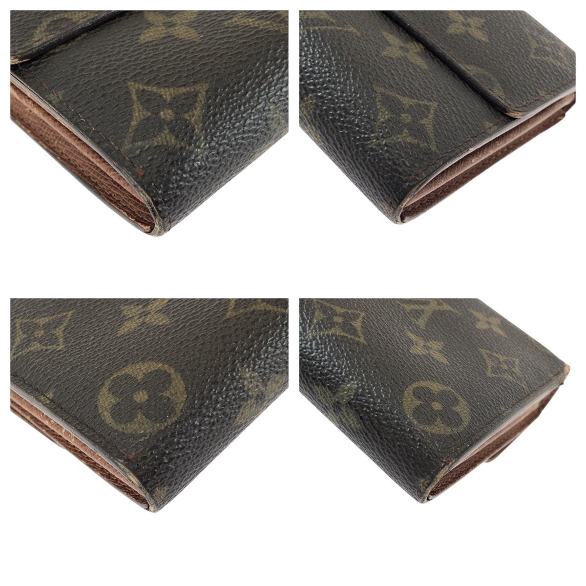 22772
LOUIS VUITTON ルイヴィトン モノグラム ポシェット ポルト モネ クレディ ブラウン ゴールド金具 PVC M61726 長財布 ロングウォレット メンズ AB9