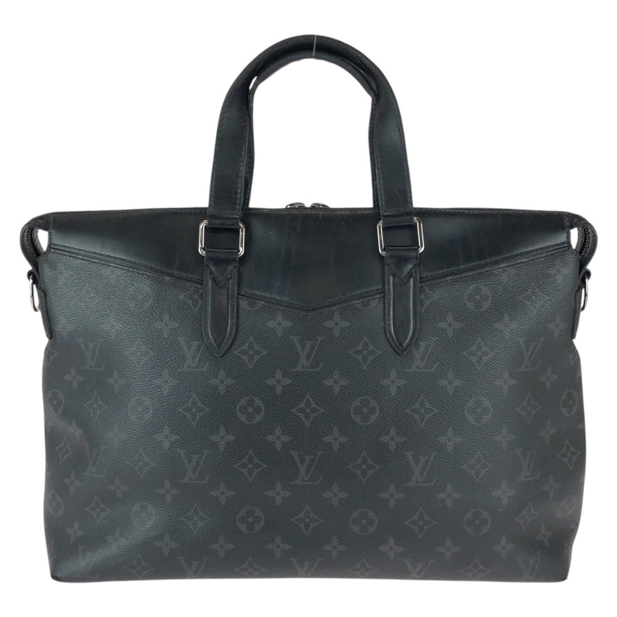 22773
LOUIS VUITTON ルイヴィトン モノグラム エクリプス エクスプローラー ブラック 黒 シルバー金具 PVC / レザー M40566 ビジネスバッグ ブリーフケース メンズ B35