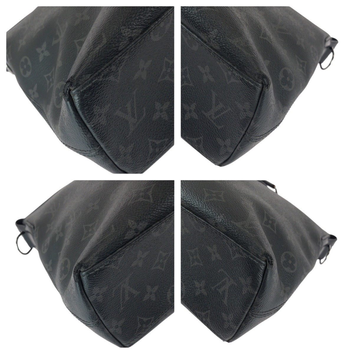 22773
LOUIS VUITTON ルイヴィトン モノグラム エクリプス エクスプローラー ブラック 黒 シルバー金具 PVC / レザー M40566 ビジネスバッグ ブリーフケース メンズ B35