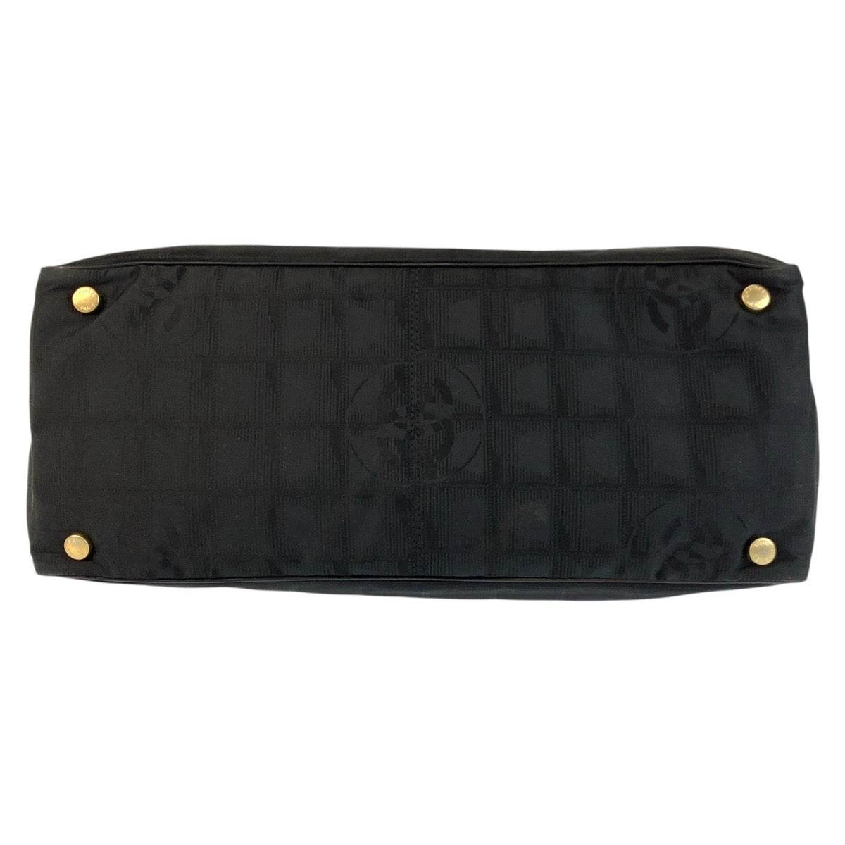 22782
CHANEL シャネル ニュートラベルライン ブラック 黒 ナイロン / レザー トートバッグ ショルダーバッグ レディース AB42