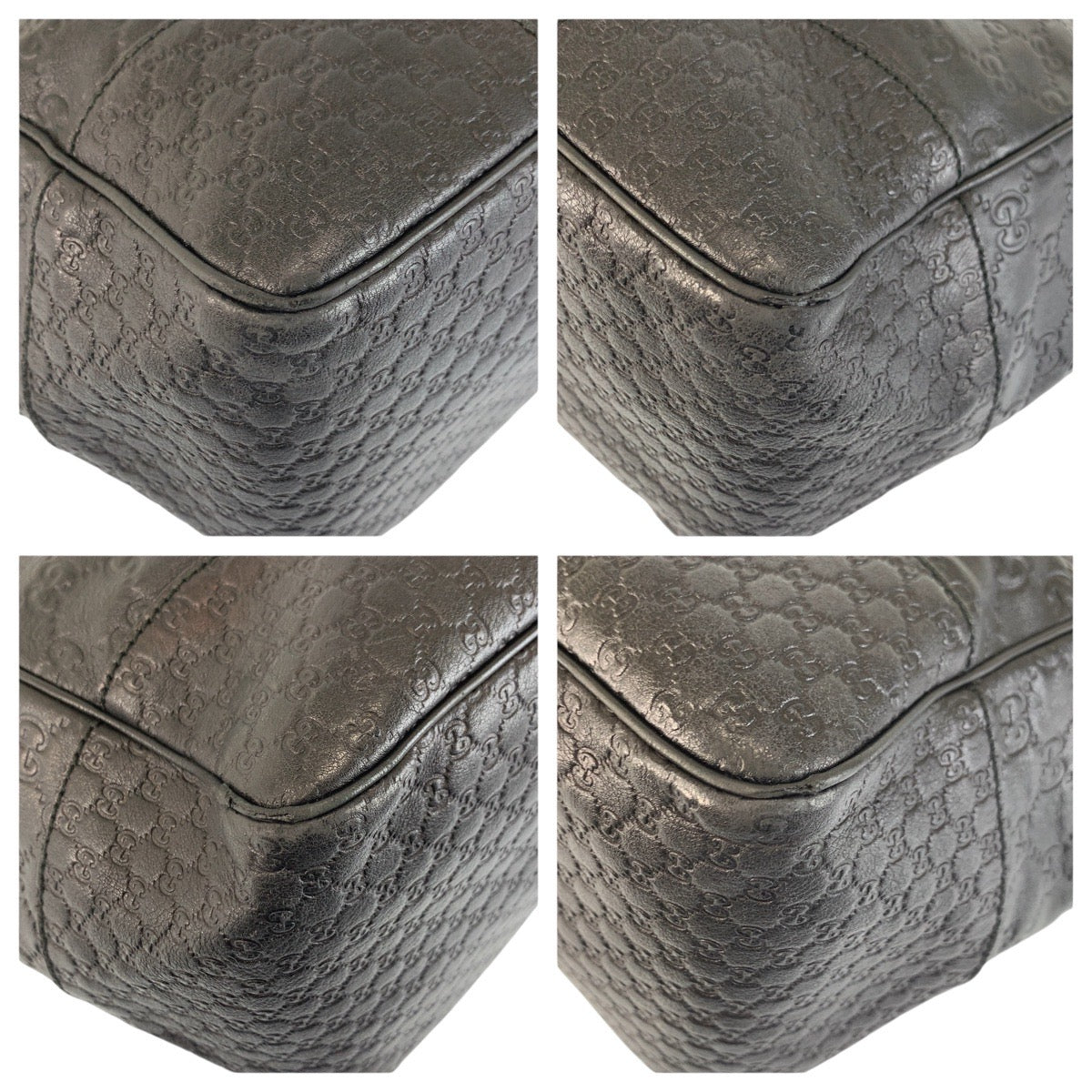 22785
GUCCI グッチ グッチシマ ブラック 黒 ゴールド金具 レザー 323671 トートバッグ ショルダーバッグ レディース ABP50