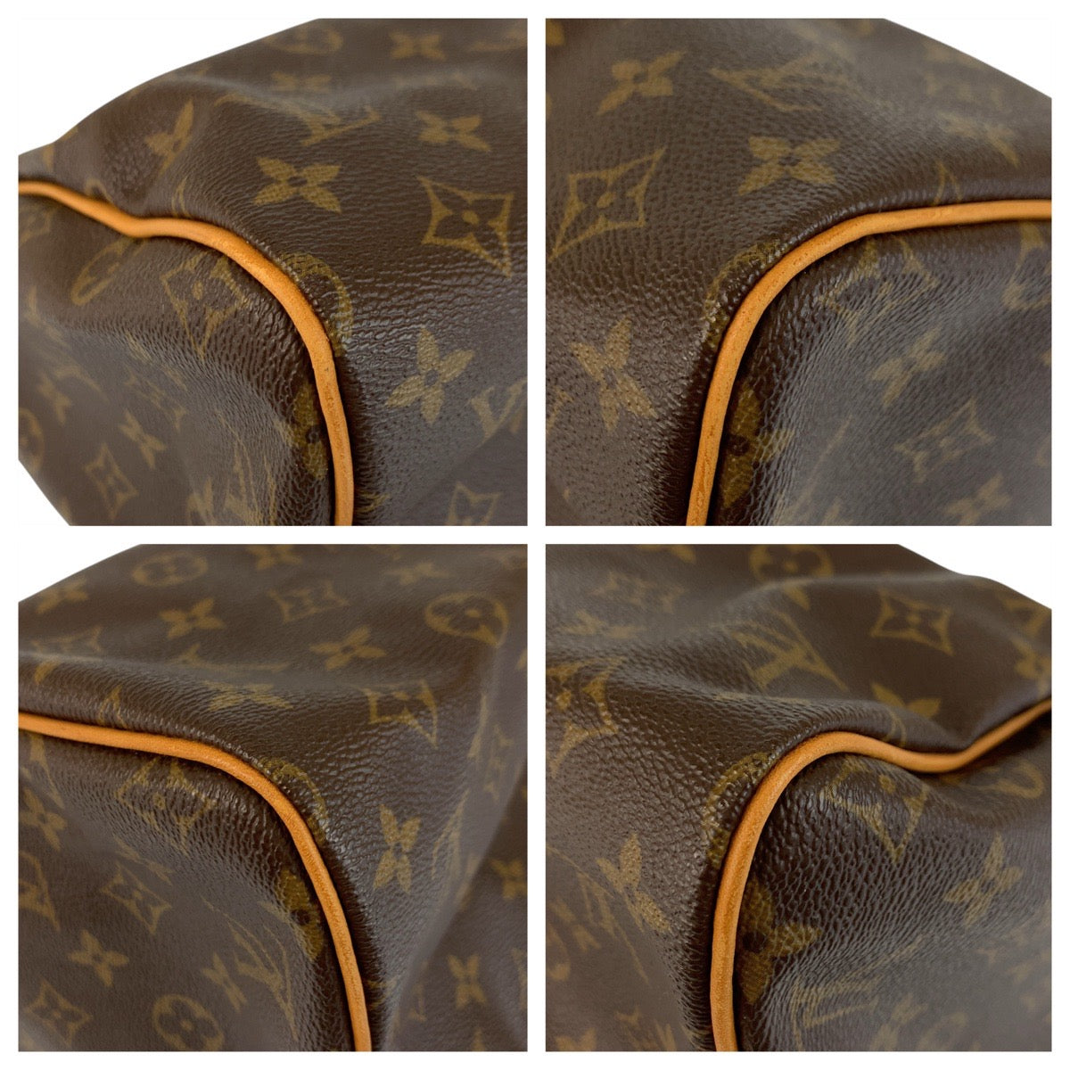 22788
LOUIS VUITTON ルイヴィトン モノグラム スピーディ30 ブラウン ゴールド金具 PVC / レザー M41526 ハンドバッグ ミニボストン レディース ABP80