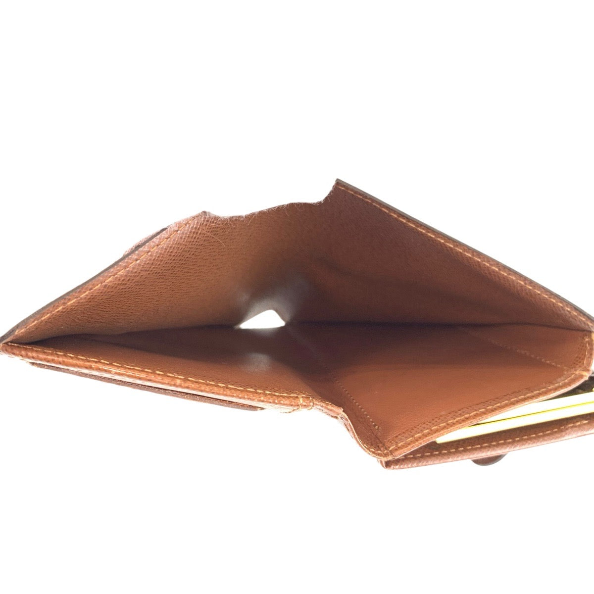 22791
LOUIS VUITTON Monogram Portefeuille Viennois Brown Gold Hardware PVC M61663 Bi-fold Wallet Compact Wallet Women's AB14