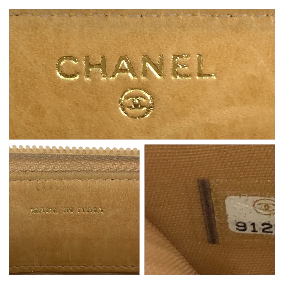 22793
CHANEL シャネル ココマーク ベージュ ゴールド金具 キャビアスキン 長財布 ラウンドファスナー レディース ABP70