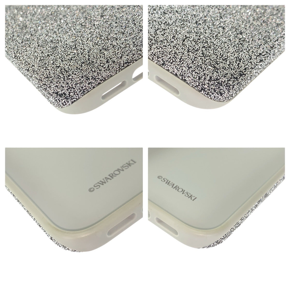 22794
SWAROVSKI スワロフスキー iPhone14 シルバー クリスタル 5644926 iPhoneケース 男女兼用 レディース ABP8