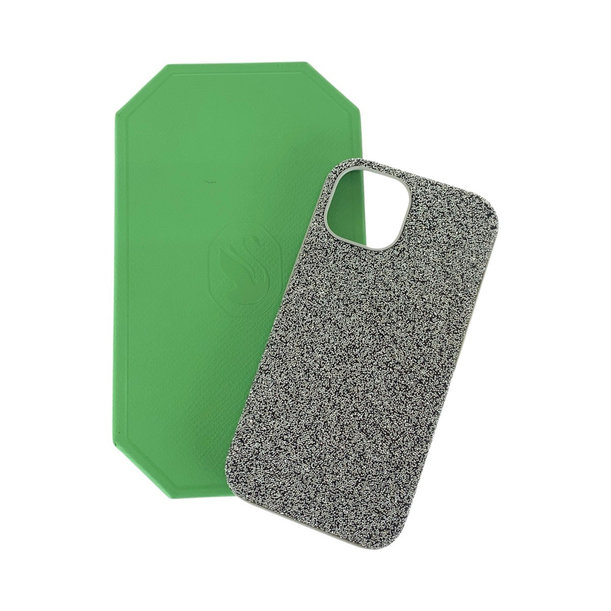 22794
SWAROVSKI スワロフスキー iPhone14 シルバー クリスタル 5644926 iPhoneケース 男女兼用 レディース ABP8