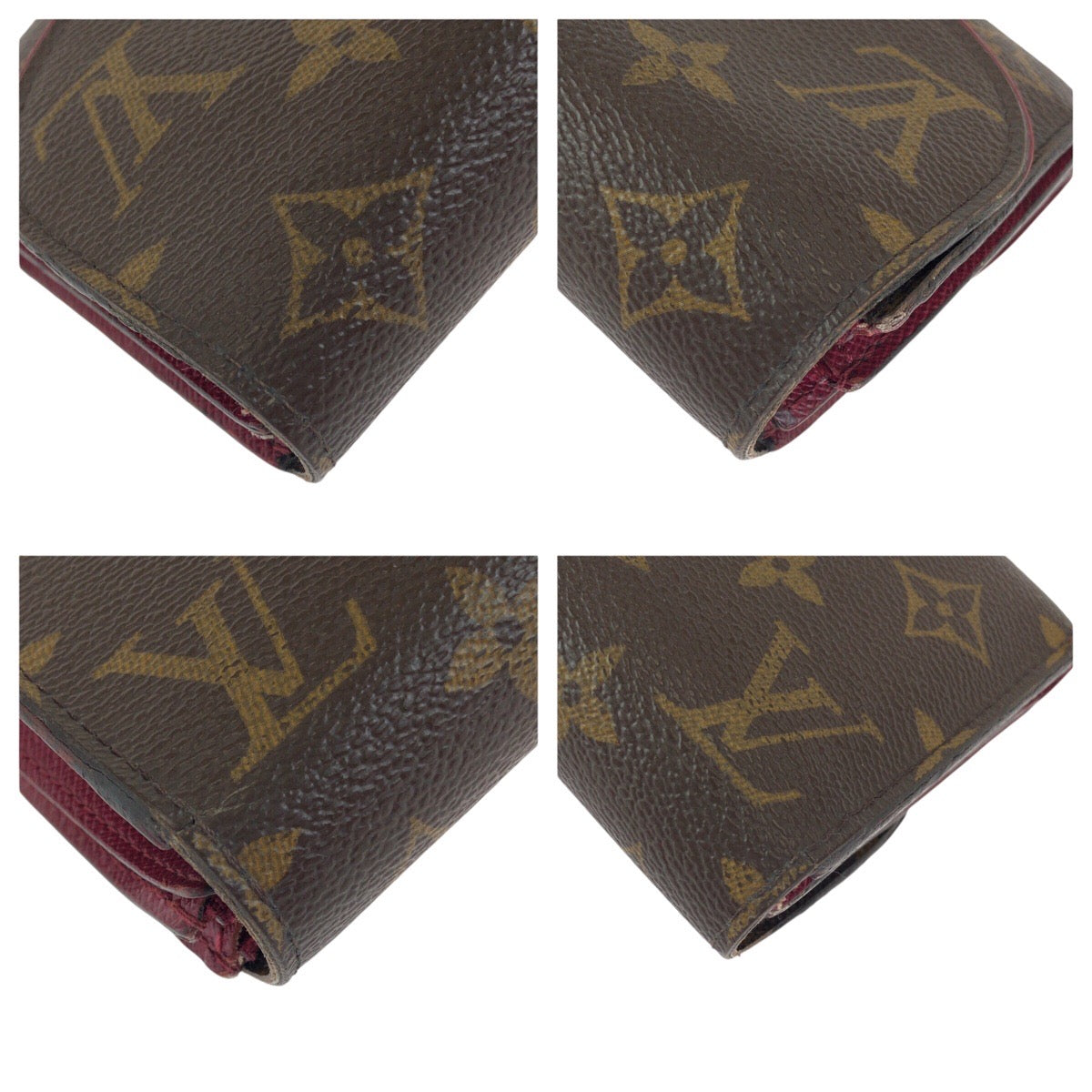 22796
LOUIS VUITTON ルイヴィトン モノグラム ポルトフォイユ アリアンヌ ブラウン ピンク ゴールド金具 PVC M62036 折財布 コンパクトウォレット レディース AB15
