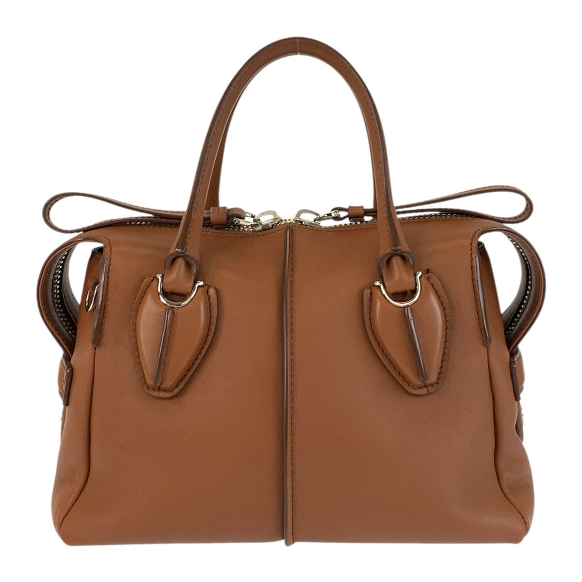 22803
TOD’S トッズ Dバッグ Dスタイリング ブラウン シルバー金具 レザー ハンドバッグ ショルダーバッグ 2way レディース ABP42