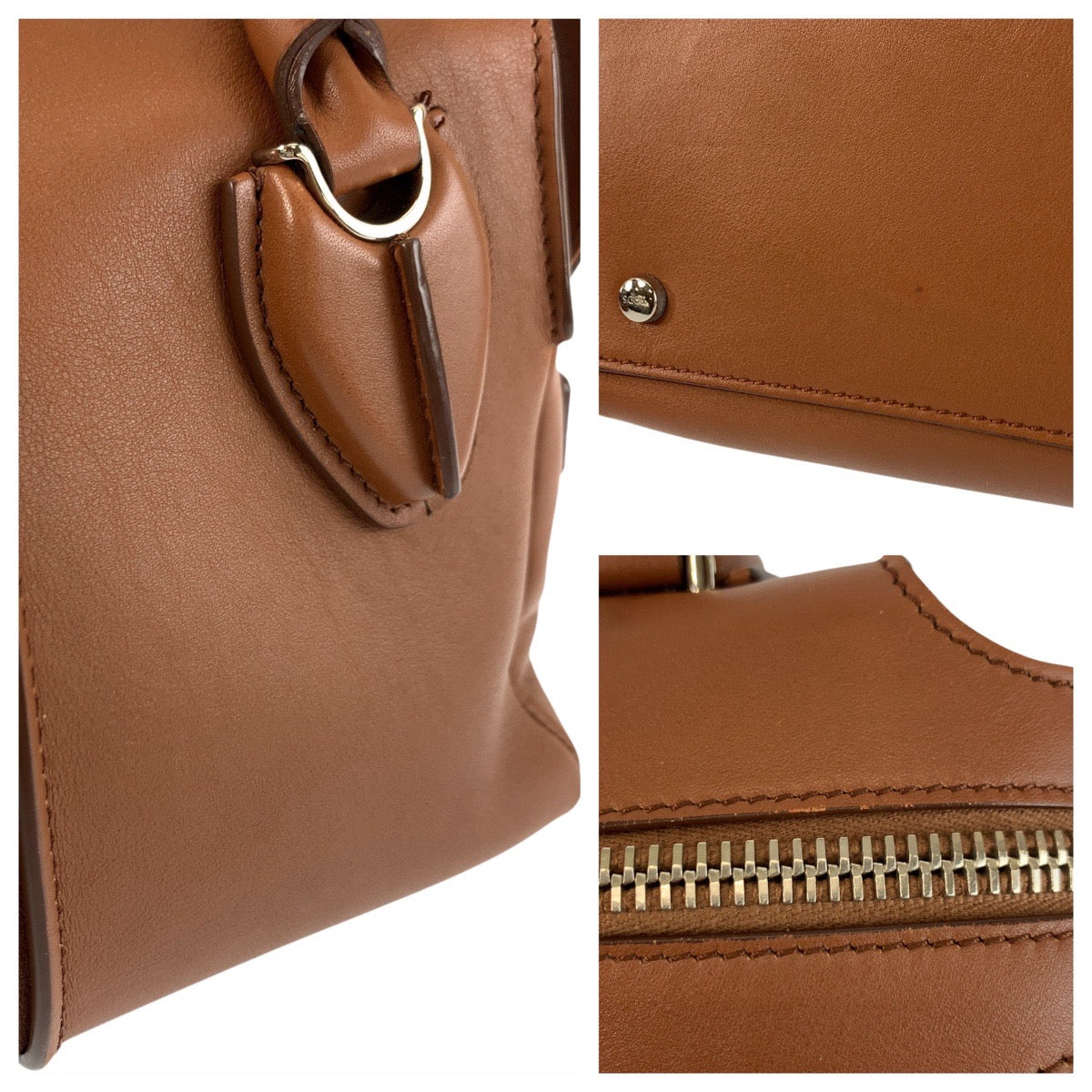 22803
TOD’S トッズ Dバッグ Dスタイリング ブラウン シルバー金具 レザー ハンドバッグ ショルダーバッグ 2way レディース ABP42