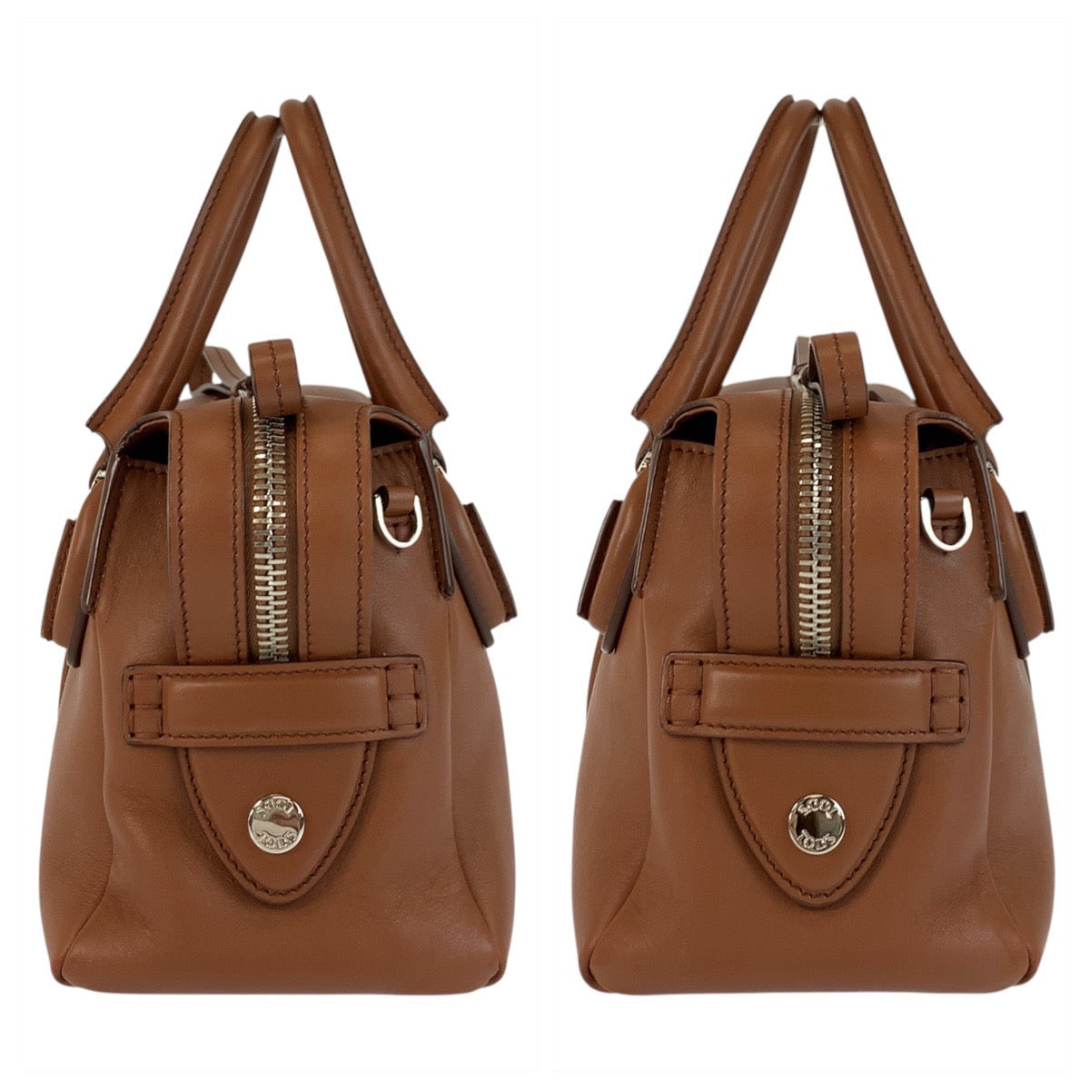 22803
TOD’S トッズ Dバッグ Dスタイリング ブラウン シルバー金具 レザー ハンドバッグ ショルダーバッグ 2way レディース ABP42