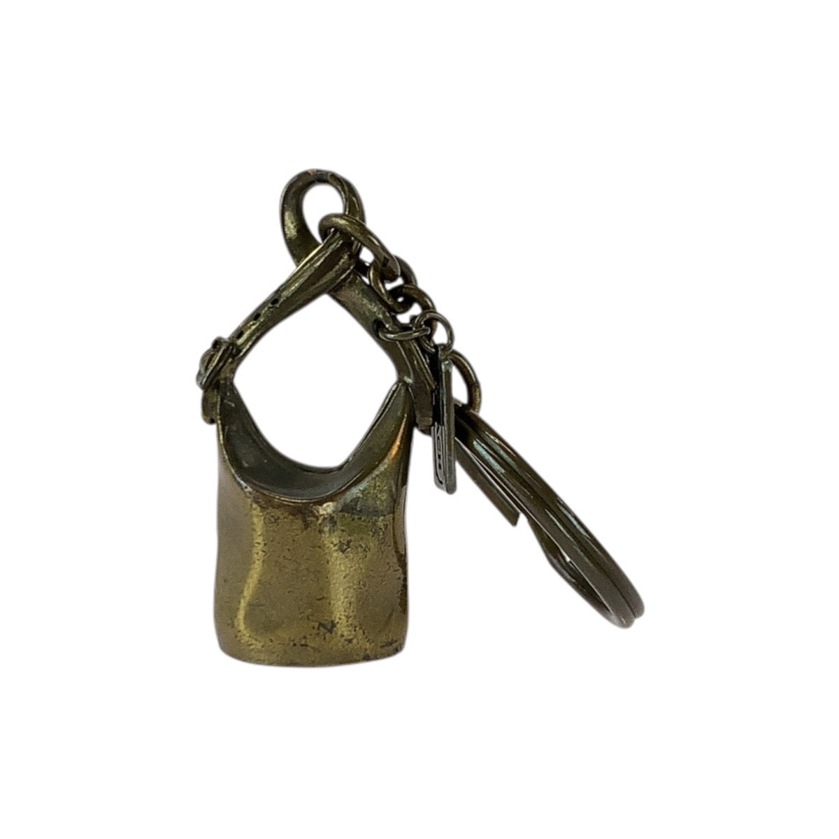 22805
COACH コーチ ヴィンテージ オールドコーチ バック型 ゴールド / ブラス キーホルダー バッグチャーム 男女兼用 レディース AB5