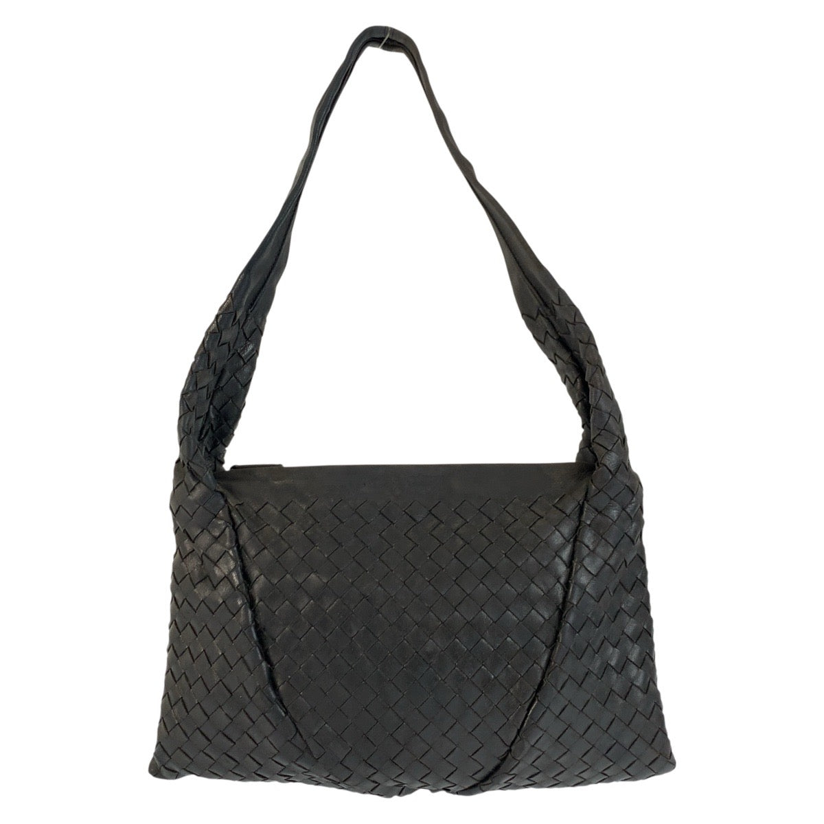 22809
BOTTEGAVENETA ボッテガヴェネタ イントレチャート ブラック 黒 レザー 9G00027486G917 ショルダーバッグ レディース AB50