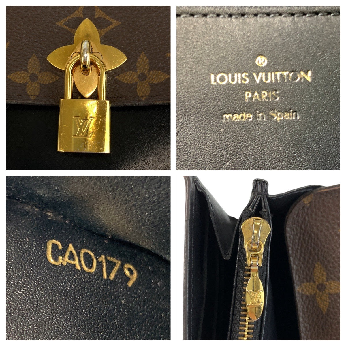 22810
LOUIS VUITTON ルイヴィトン ポルトフォイユ フラワー モノグラム ブラウン ゴールド金具 PVC M62577 長財布 ロングウォレット レディース ABP28