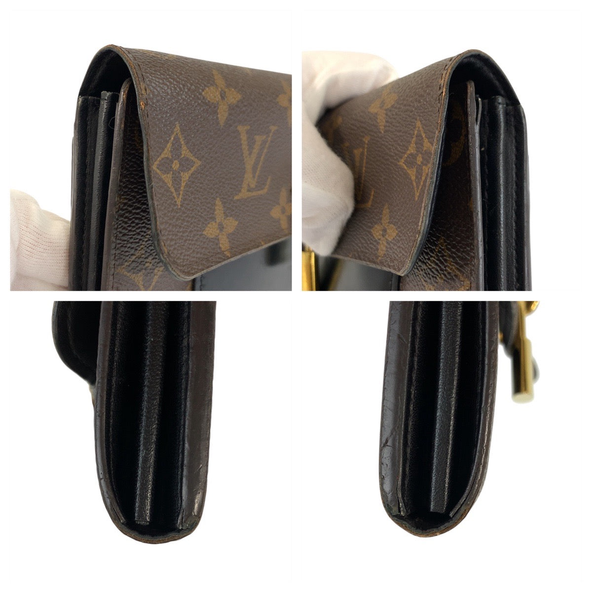 22810
LOUIS VUITTON ルイヴィトン ポルトフォイユ フラワー モノグラム ブラウン ゴールド金具 PVC M62577 長財布 ロングウォレット レディース ABP28