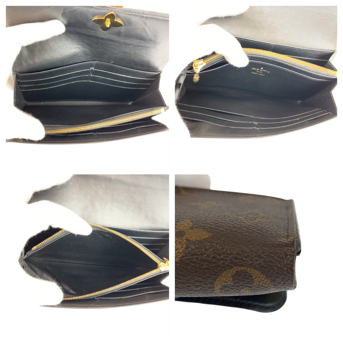 22810
LOUIS VUITTON ルイヴィトン ポルトフォイユ フラワー モノグラム ブラウン ゴールド金具 PVC M62577 長財布 ロングウォレット レディース ABP28