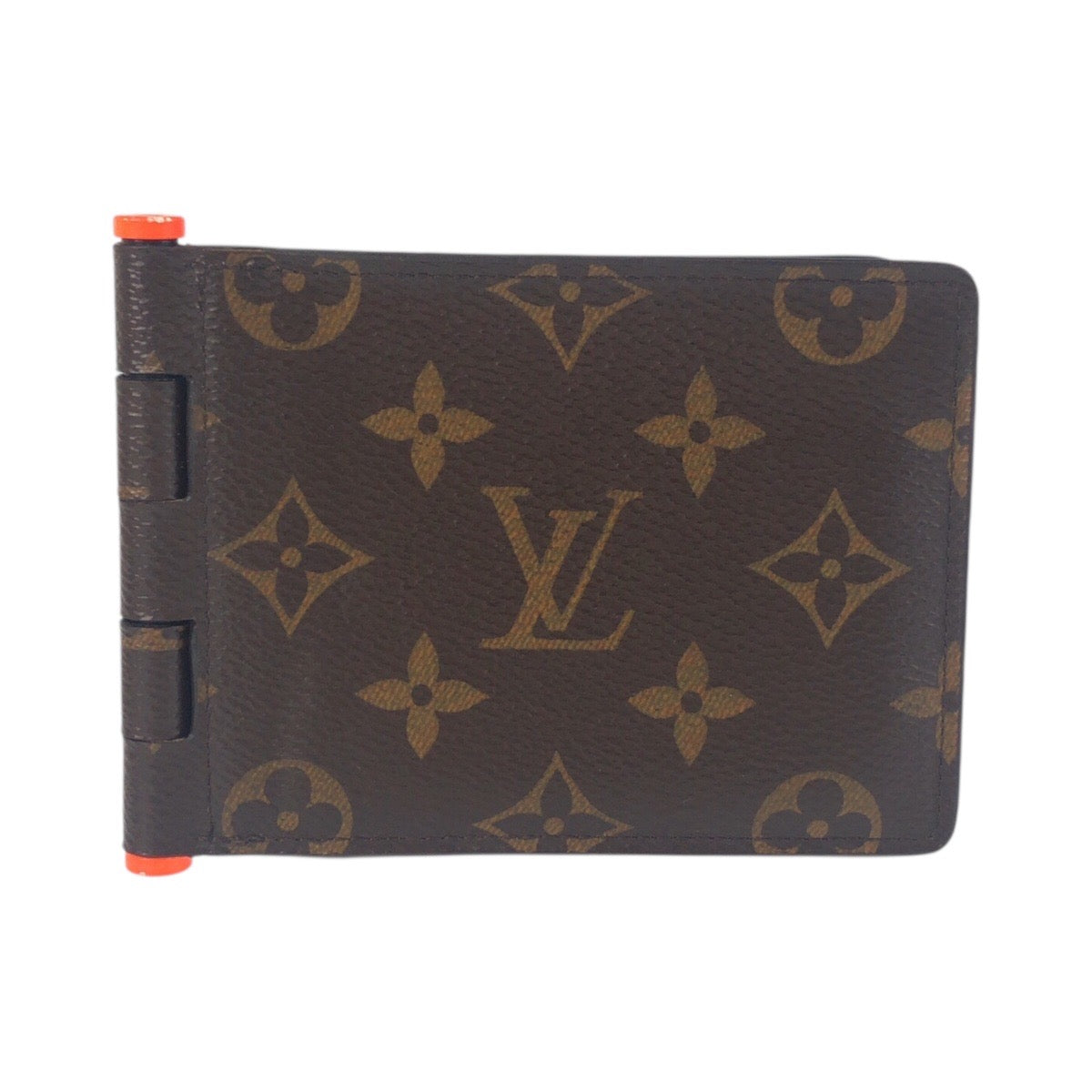 22812
LOUIS VUITTON ルイヴィトン モノグラム ポルトフォイユミュルティプル ブラウン オレンジ PVC / レザー M67450 札入れ コンパクトウォレット メンズ ABP49
