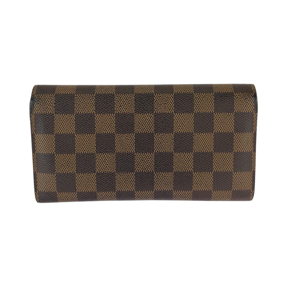 22823
LOUIS VUITTON ルイヴィトン ダミエ エベヌ ポルトフォイユ サラ ブラウン ゴールド金具 PVC N61734 長財布 ロングウォレット メンズ ABP21
