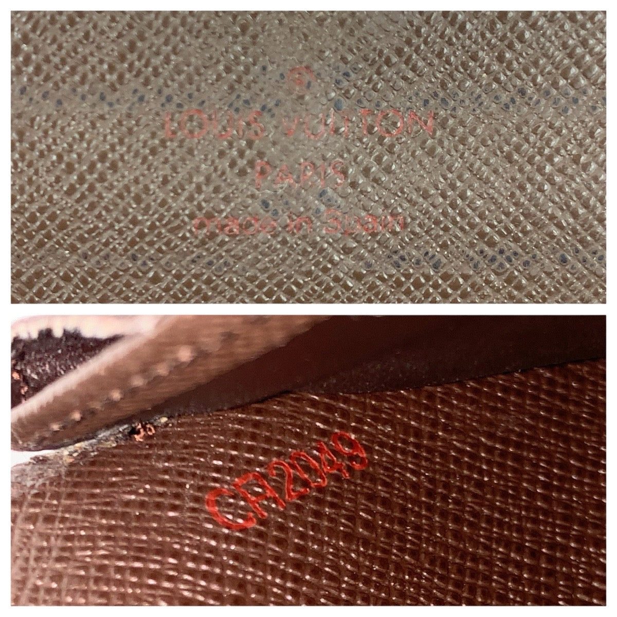 22823
LOUIS VUITTON ルイヴィトン ダミエ エベヌ ポルトフォイユ サラ ブラウン ゴールド金具 PVC N61734 長財布 ロングウォレット メンズ ABP21