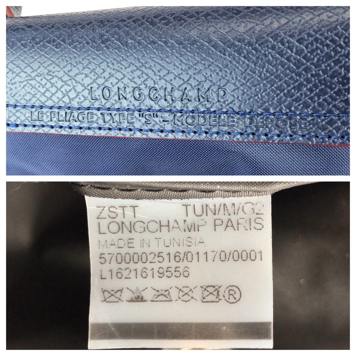 22827
Longchamp ロンシャン ル プリアージュ クラブ S ネイビー レッド シルバー金具 ナイロン / レザー L1621619556 トートバッグ ハンドバッグ レディース A15