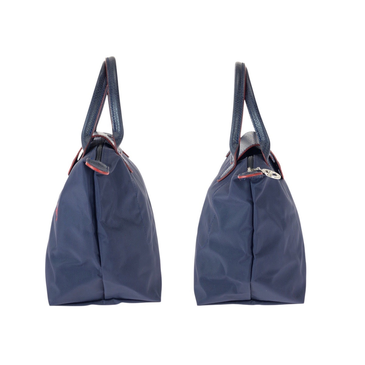 22827
Longchamp ロンシャン ル プリアージュ クラブ S ネイビー レッド シルバー金具 ナイロン / レザー L1621619556 トートバッグ ハンドバッグ レディース A15