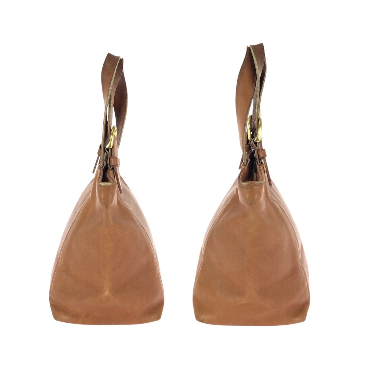 22847
COACH コーチ ヴィンテージ オールドコーチ ブラウン ゴールド金具 レザー 4133 トートッグ ハンドバッグ レディース AB5