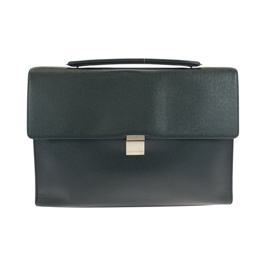 22867
LOUIS VUITTON ルイヴィトン タイガ アンガラ アルドワーズ ブラック 黒 シルバー金具 タイガ M30772 ビジネスバッグ ハンドバッグ メンズ AB39