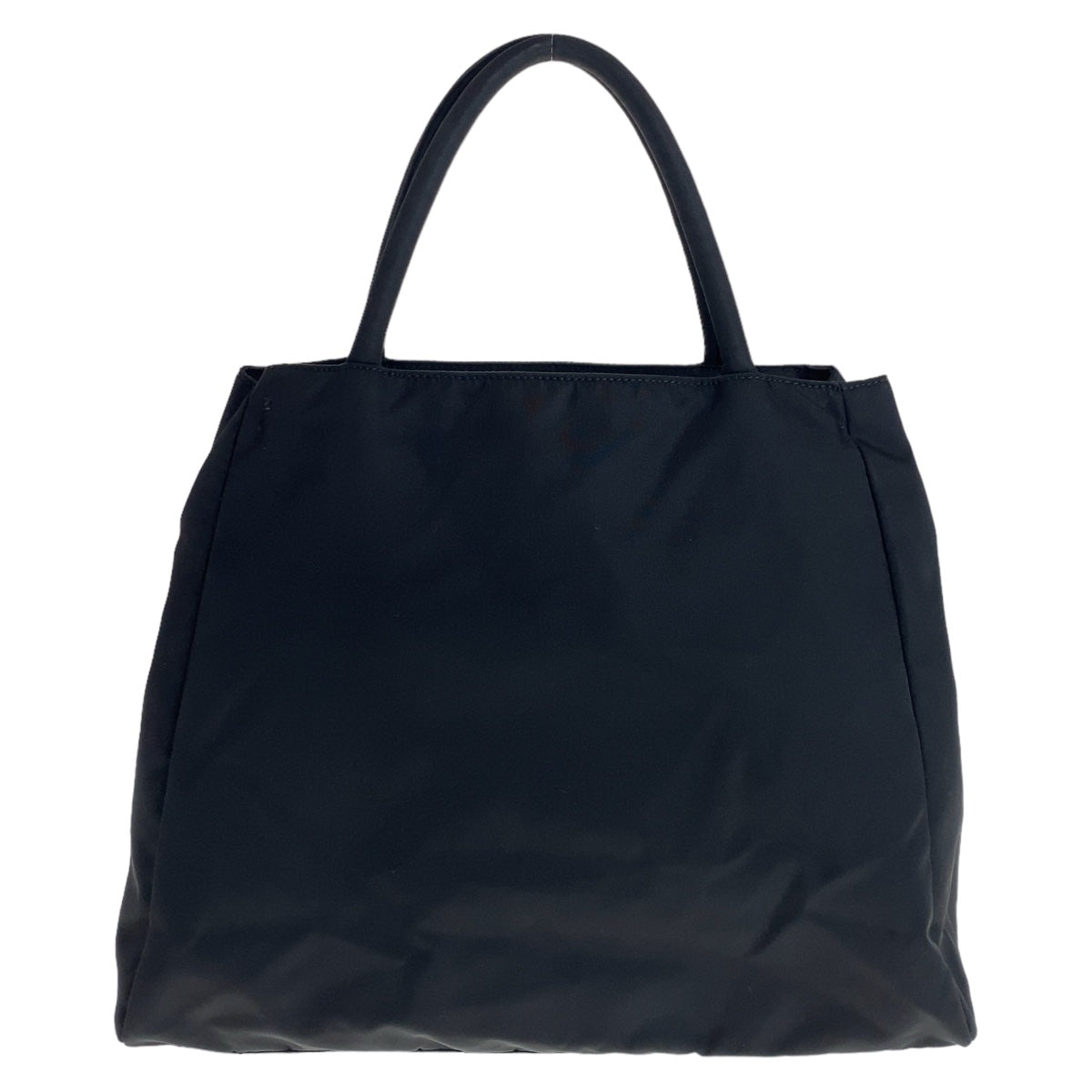 22869
PRADA プラダ テスート 三角ロゴプレート ブラック 黒 シルバー金具 ナイロン トートバッグ ハンドバッグ レディース AB40