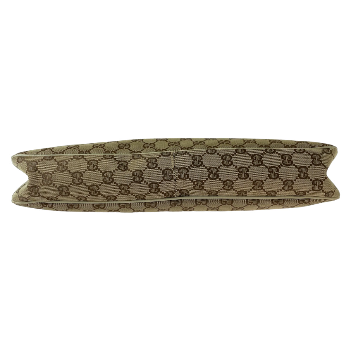 22870
GUCCI グッチ ベージュ ブラウン アイボリー ゴールド金具 GGキャンバス 121023 ショルダーバッグ トートバッグ レディース ABP40