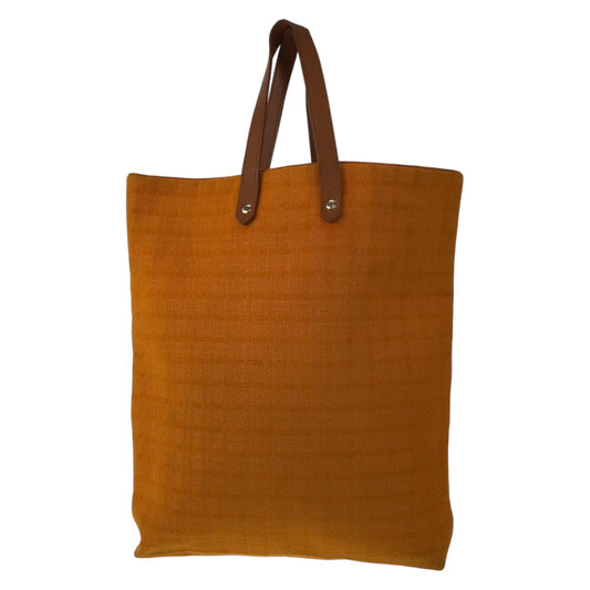 22872
HERMES エルメス アメダバ ディアゴGM オレンジ ブラウン シルバー金具 キャンバス / レザー トートバッグ ハンドバッグ A4対応 レディース AB40