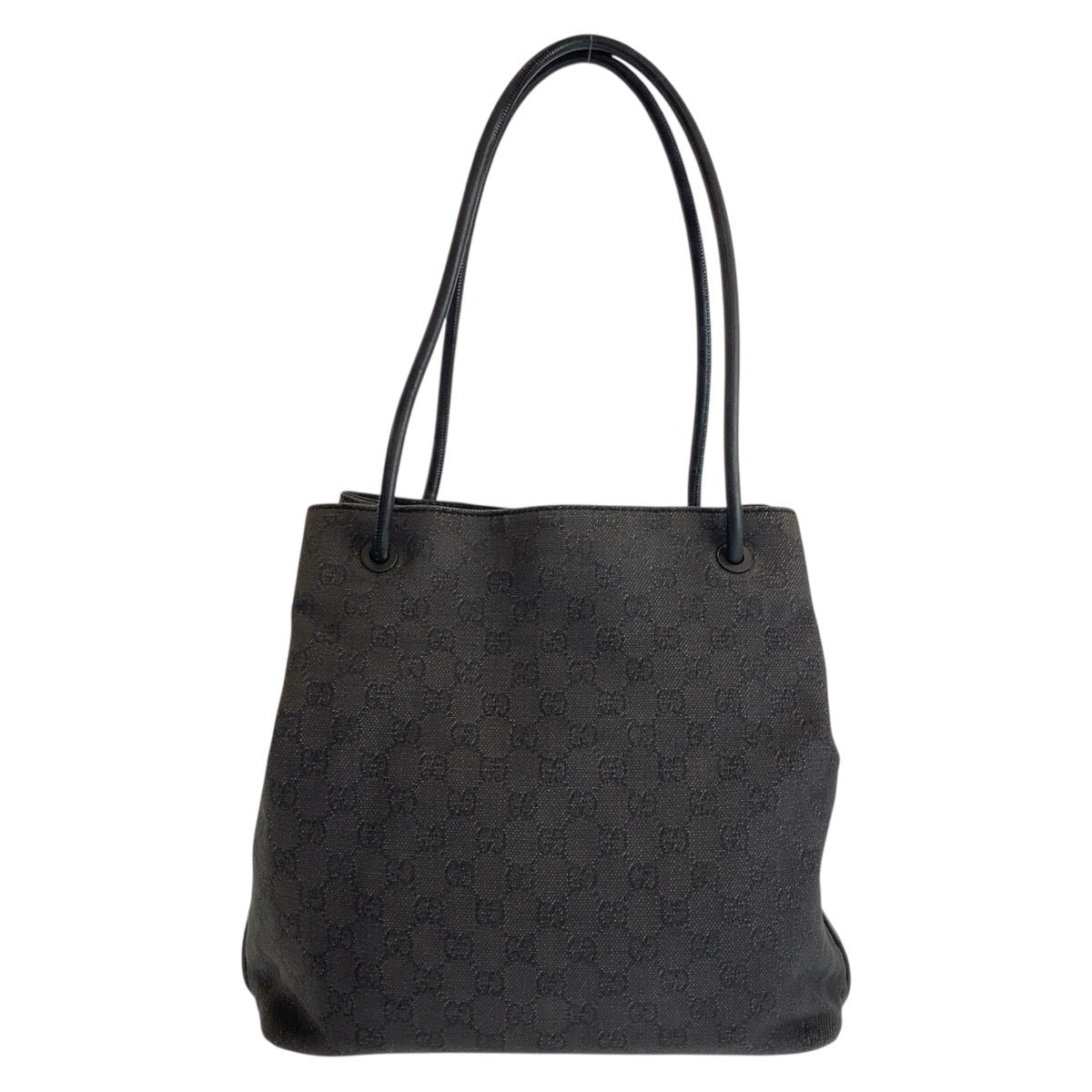 22877
GUCCI グッチ ブラック 黒 GGキャンバス / レザー 101341 ショルダーバッグ レディース ABP33
