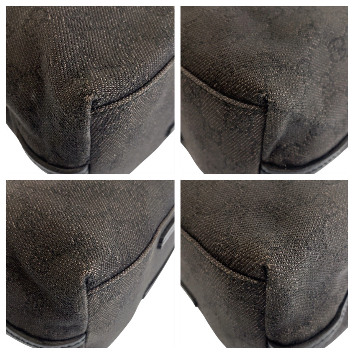 22877
GUCCI グッチ ブラック 黒 GGキャンバス / レザー 101341 ショルダーバッグ レディース ABP33