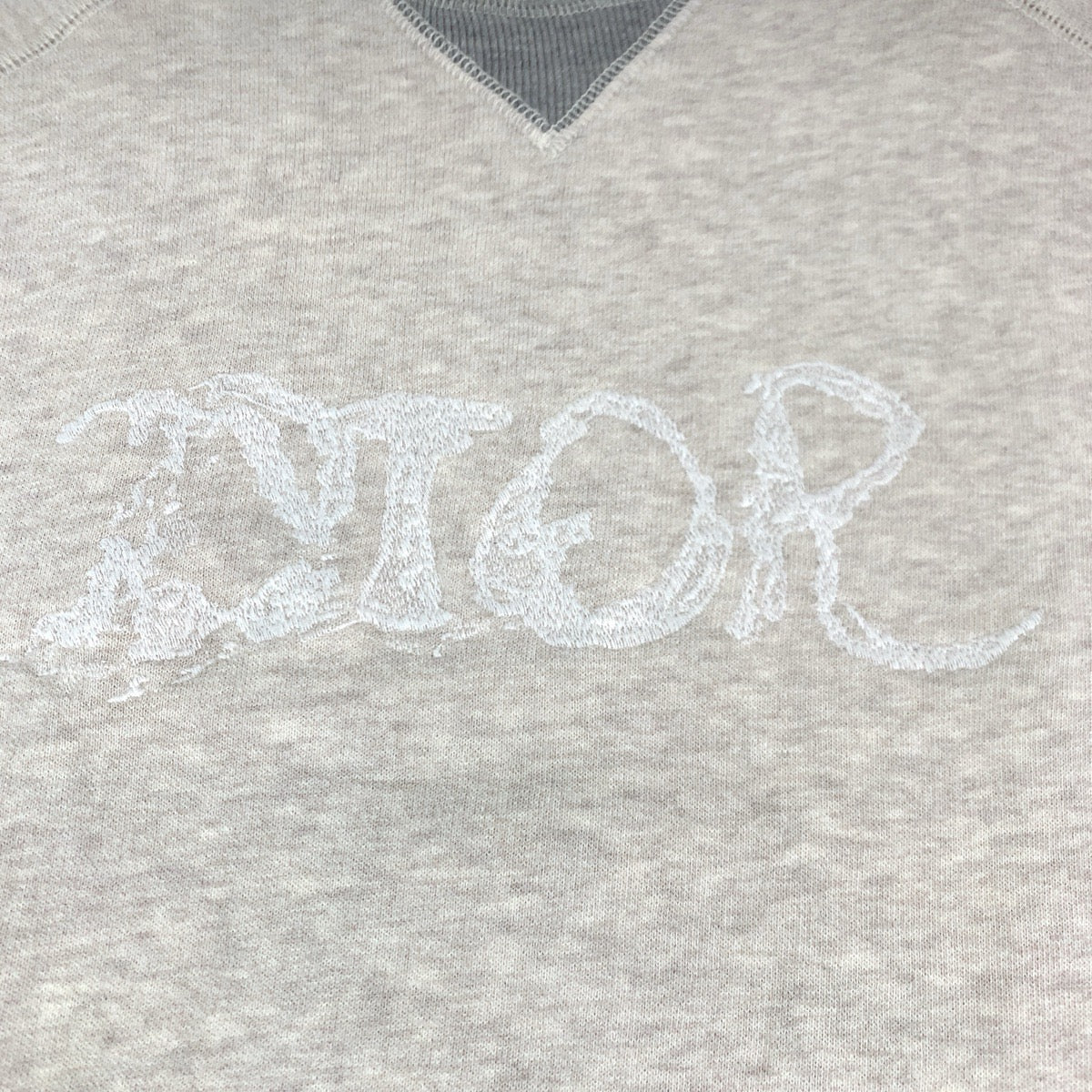 22887
Dior ディオール ピータードイグ ロゴ刺繍 サイズXS グレー 灰色 ホワイト 白 コットン 143J684C0736 スウェット トレーナー メンズ A52