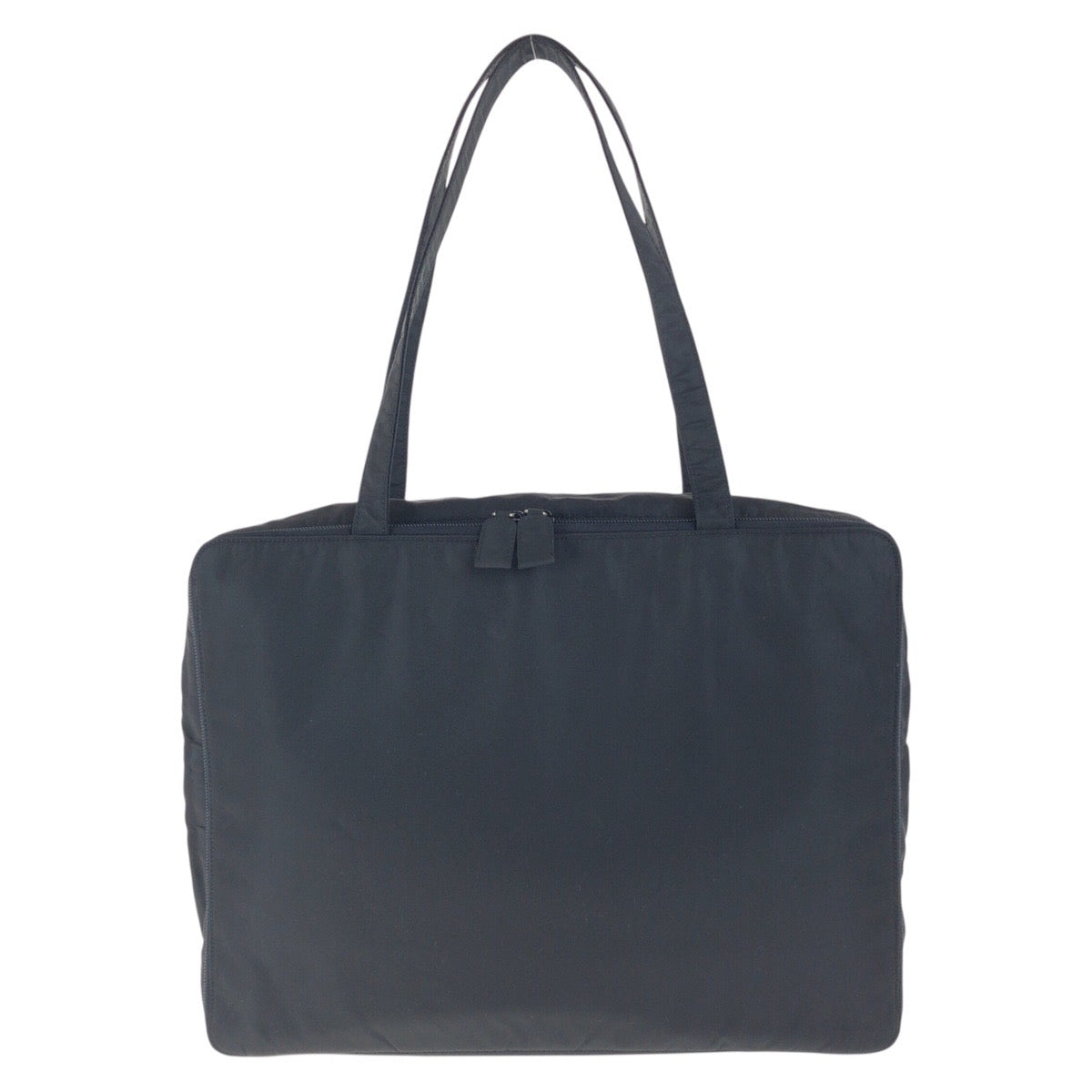 22888
PRADA プラダ テスート 三角ロゴプレート ブラック 黒 シルバー金具 ナイロン ビジネスバッグ ブリーフケース 男女兼用 メンズ ABP41