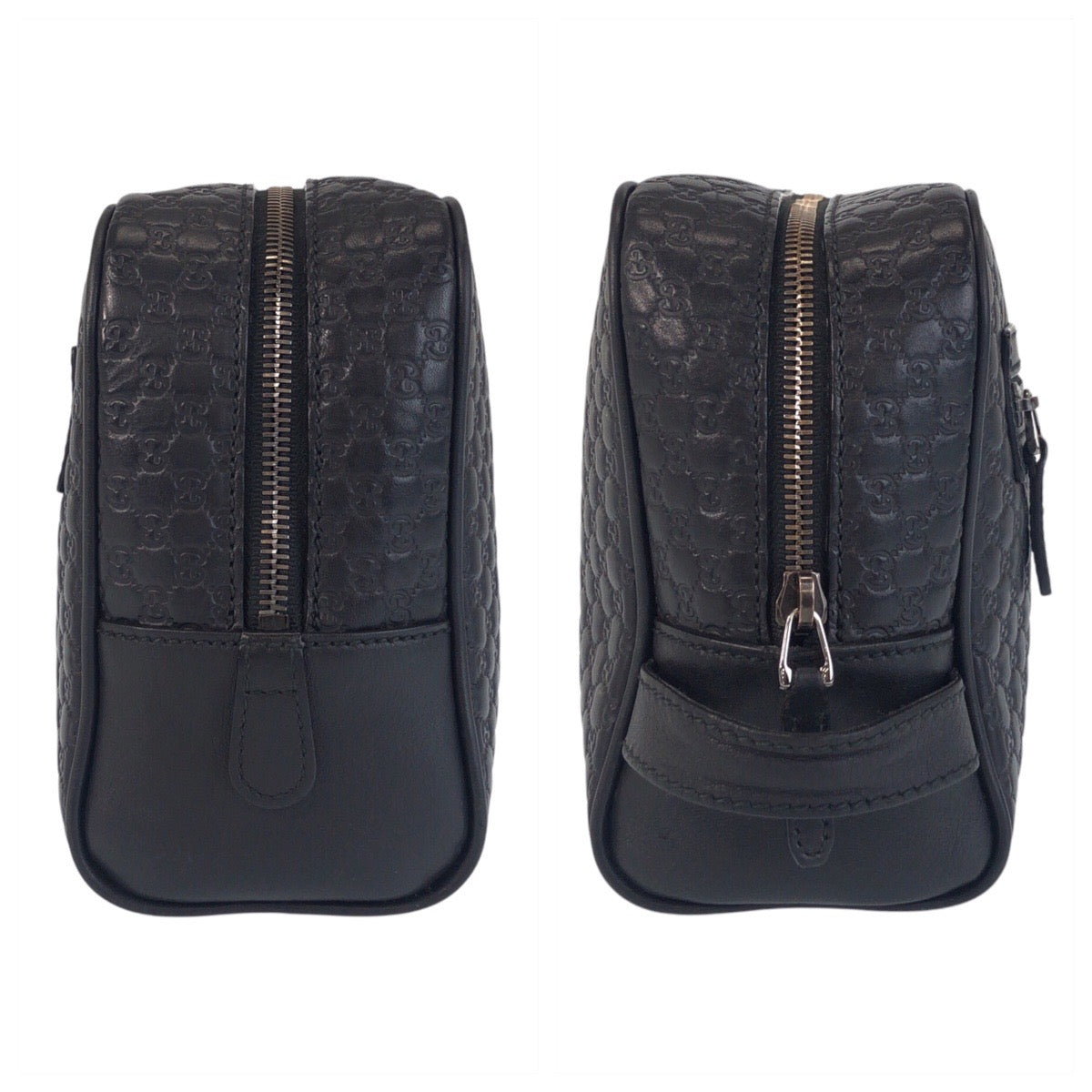22894
GUCCI グッチ マイクログッチシマ ブラック 黒 レザー 419775 セカンドバッグ クラッチバッグ メンズ ABP48