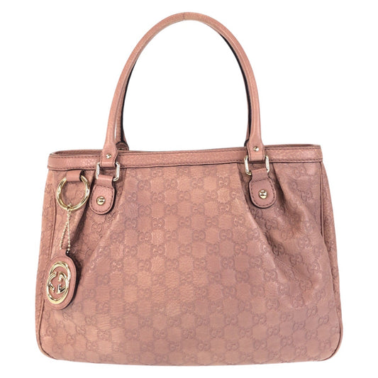 22903
GUCCI グッチ グッチシマ スーキー ピンクベージュ ゴールド金具 レザー 296835 トートバッグ ショルダーバッグ レディース ABP52