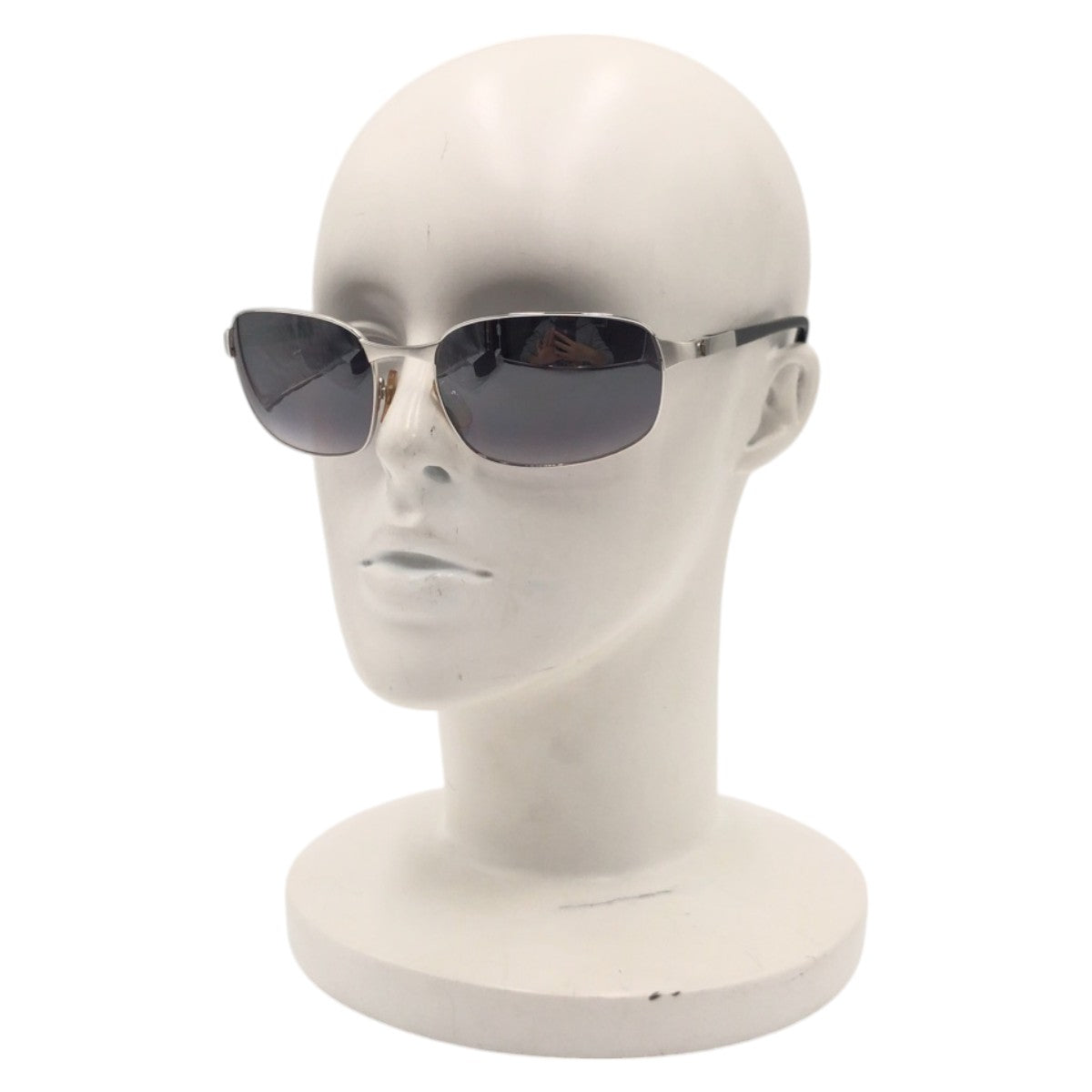 22905
CARTIER カルティエ サントス シルバー ブラック 黒 プラスチック 男女兼用 スクエア メンズ A42