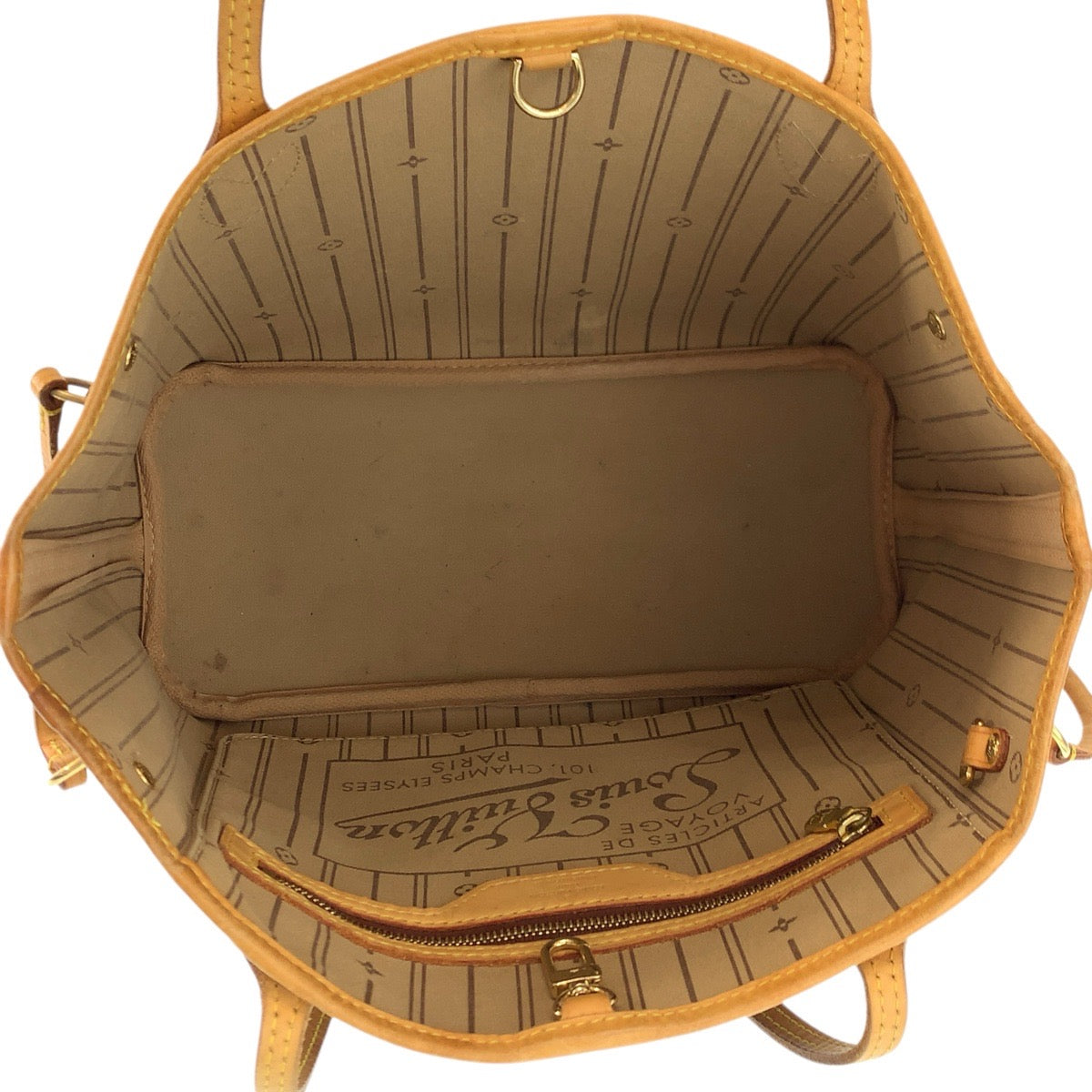22907
LOUIS VUITTON ルイヴィトン モノグラム ネヴァーフルPM ブラウン ゴールド金具 PVC / レザー M40155 トートバッグ ハンドバッグ レディース ABP