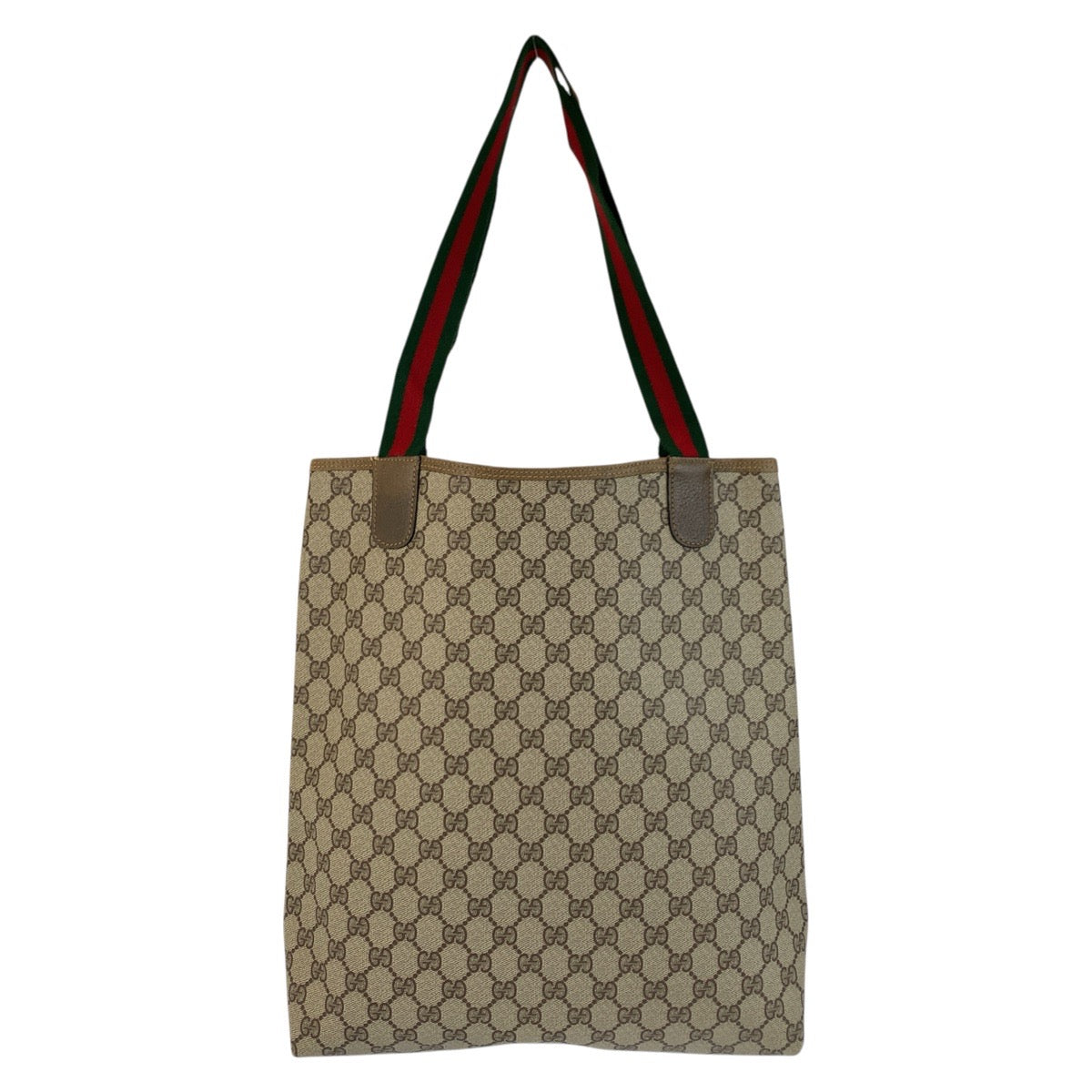 22916
GUCCI グッチ ヴィンテージ シェリーライン ベージュ ブラウン GGスプリームキャンバス 39 02 003 トートバッグ ショルダーバッグ レディース ABP28