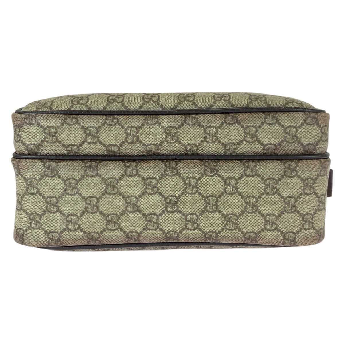 22920
GUCCI グッチ GGプラス ベージュ ダークブラウン シルバー金具 GGスプリームキャンバス / レザー 114531 ショルダーバッグ メッセンジャーバッグ レディース AB35