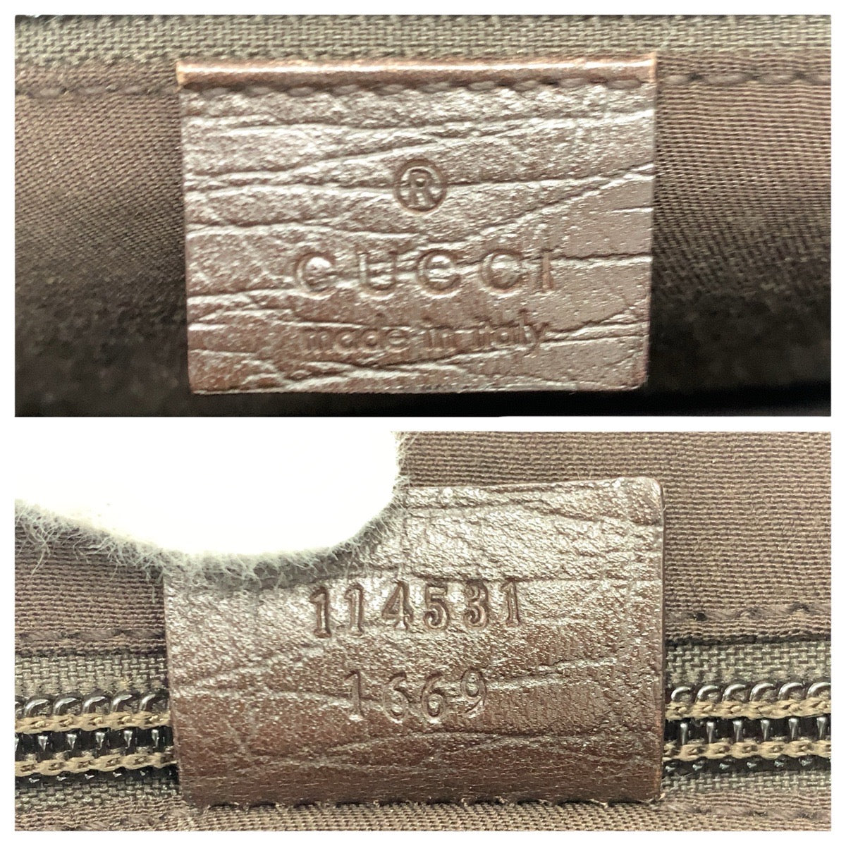 22920
GUCCI グッチ GGプラス ベージュ ダークブラウン シルバー金具 GGスプリームキャンバス / レザー 114531 ショルダーバッグ メッセンジャーバッグ レディース AB35
