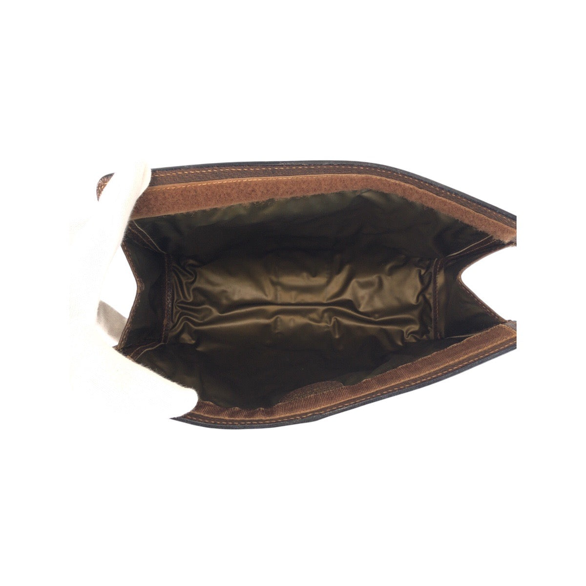 22925
GUCCI グッチ ヴィンテージ シェリーライン オールドグッチ オールドグッチ ベージュ ブラウン GGスプリームキャンバス / レザー クラッチバッグ セカンドバッグ メンズ AB21