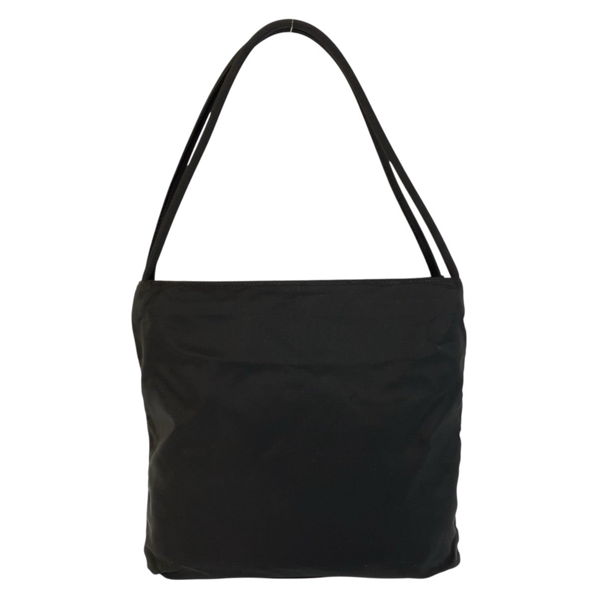 22928
PRADA プラダ テスート 三角ロゴプレート ブラック 黒 シルバー金具 ナイロン ショルダーバッグ トートバッグ レディース AB35