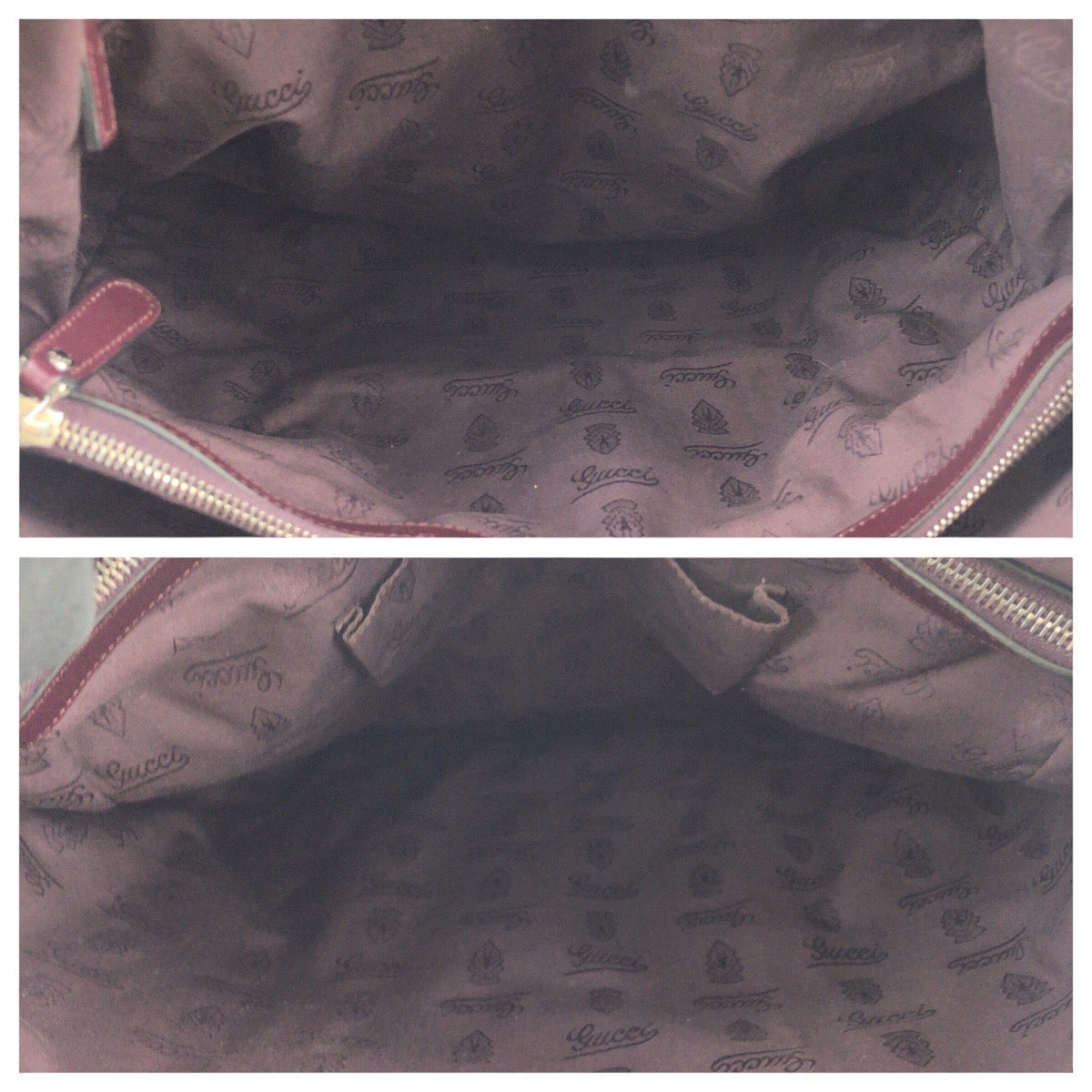 22929
GUCCI グッチ GGインプリメ ワインレッド ボルドー シルバー金具 PVC / レザー 223668 トートバッグ ショルダーバッグ レディース ABP45