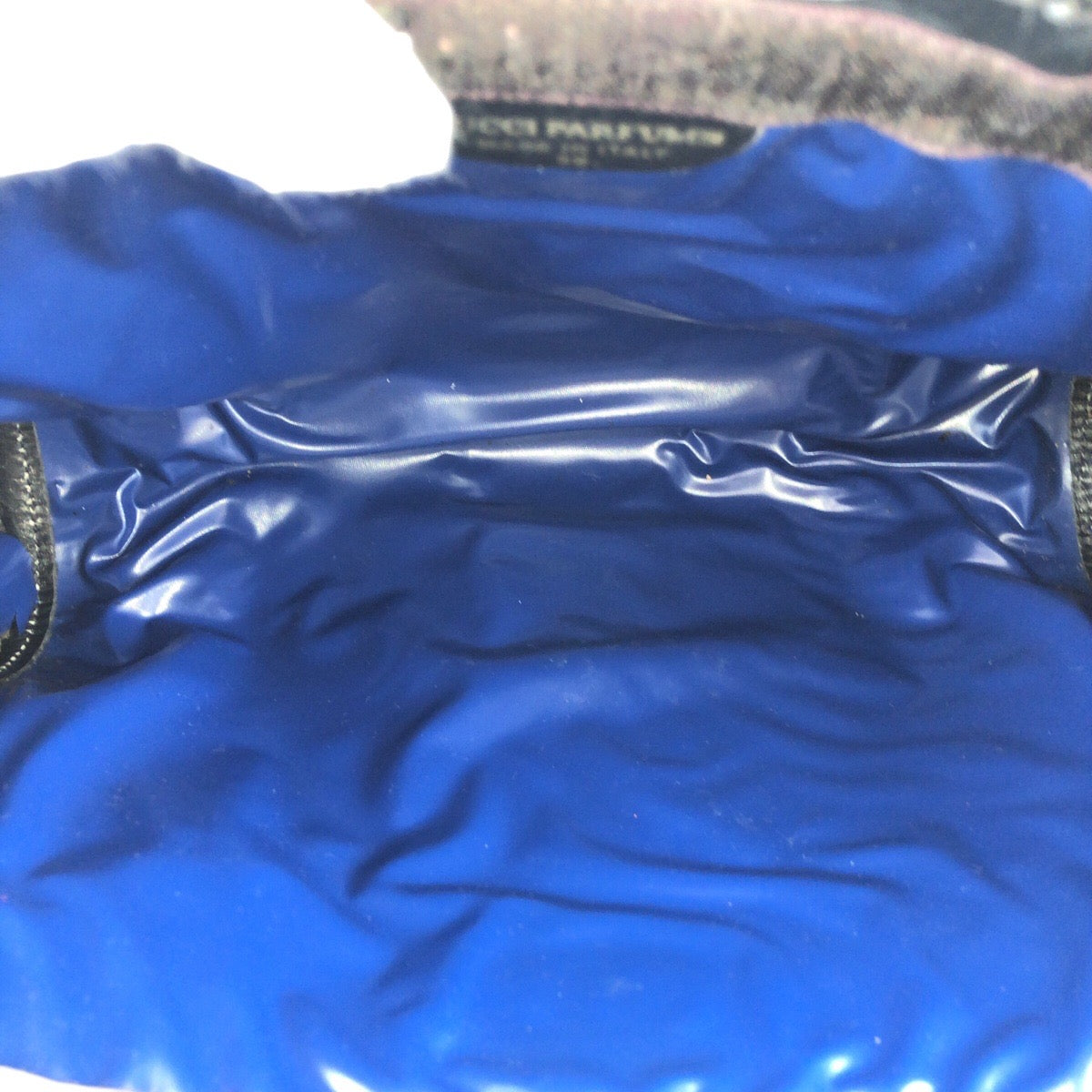 22951
GUCCI グッチ ヴィンテージ オールドグッチ シェリーライン ネイビー レッド GGスプリームキャンバス / レザー クラッチバッグ セカンドバッグ メンズ B21